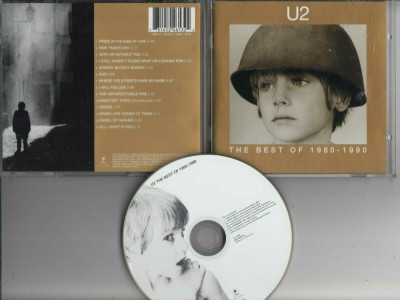 U2 - The Best Of 1980-1990 CD (1998) foto