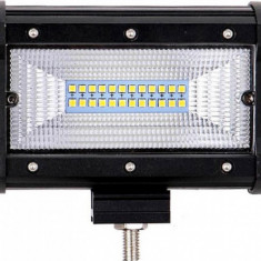 Proiector LED Bar, Off Road, patrat, 72W, 13 cm