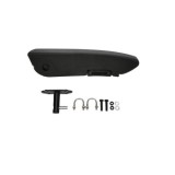 Cotiera auto universala reglabila cu brat captusit si sistem rabatabil cu montaj lateral pe partea Stanga Cod: 1158L Automotive TrustedCars, Oem