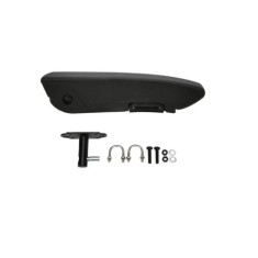 Cotiera auto universala reglabila cu brat captusit si sistem rabatabil cu montaj lateral pe partea Stanga Cod: 1158L Automotive TrustedCars
