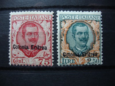 ERITREEA ITALIANA 1928 MNH foto