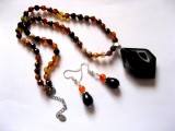 Set bijuterii cu agate 52005