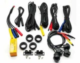 Kit Camere Auto 360&deg; 4 Camere Full HD 1080p/720p, Vizualizare Panoramica, Vedere Nocturna AutoREY&reg;
