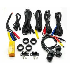 Kit Camere Auto 360&deg; 4 Camere Full HD 1080p/720p, Vizualizare Panoramica, Vedere Nocturna AutoREY&reg;
