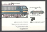 Belgia.1985 Anul transportului in comun:Locomotive-Bl. MB.289, Nestampilat