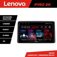 Navigatie Dacia Duster dupa 2019 Lenovo Kit-199 8 core QLED 2K 8+256 360 Android Waze USB Navigatie Internet Youtube Radio CarStore Technology