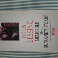 Doris Lessing Memoriile unei supravietuitoare, Nobel pentru Literatura 2007