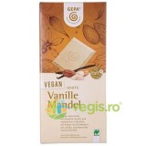 Ciocolata Alba cu Vanilie si Migdale Ecologica/Bio 100g