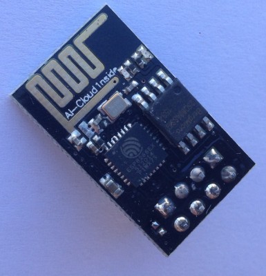 Modul wireless ESP8266 serial WIFI (ESP-01) NEGRU Arduino (e.673) foto