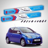 Cumpara ieftin Ștergătoare Renault Twingo II Hatchback 2007-2015 | Set Față Flat Premium &ndash; TeamCar&reg;