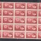M2 TW F - 1946 - Crucea rosie Serv priz de razboi - hartie gri dant - coala 25
