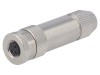 Conector M8 Mamă 3 Pin IP67 60V, TE Connectivity