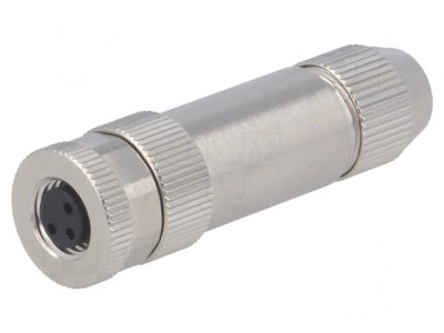 Conector M8 Mamă 3 Pin IP67 60V foto