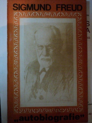 SIGMUND FREUD-AUTOBIOGRAFIE,BUC.1993 foto