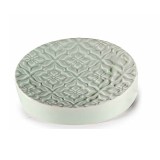 Cumpara ieftin Savoniera ceramica verde cm 12 x 9 x 3 H