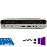 Cumpara ieftin Calculator Refurbished HP ProDesk 400 G3 Mini PC, Intel Core i5-7500T 2.70 - 3.30GHz, 8GB DDR4, 256GB SSD + Windows 10 Pro NewTechnology Media