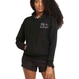 Hanorac dama negru - Life is beautiful - XL