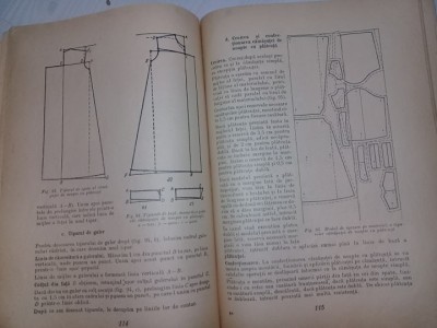 Carte veche de croitorie/desing copii 1958,CROITORIE PENTRU COPII de ANA POPESCU foto