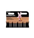 Set 10 baterii alcaline Duracell Basic MN2400 LR03/AAA