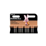 Set 10 baterii alcaline Duracell Basic MN2400 LR03/AAA