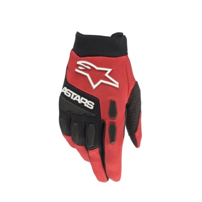 Manusi cross Alpinestars Full Bore rosu cu negru foto