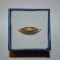 INEL AUR 18K + 5 Diamante = 0.15ct - Tip Verigheta - 3g. - Vintage !