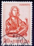 Elvetia 1961 = Uzuale 20 fr.stampilat