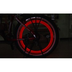 Lumina LED Ambientala pentru bicicleta &ndash; ROSU