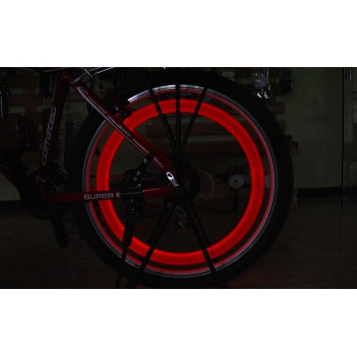 Lumina LED Ambientala pentru bicicleta - ROSU FAVLine Selection
