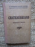 CHATEAUBRIAND MORCEAUX CHOISIS RENE CANAT 1936