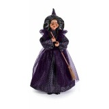Cumpara ieftin Figurina Halloween Vrajitoare Befana cu recipient pentru dulciuri II cm 21x22x46 H