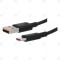 Cablu de date USB Huawei SuperCharge tip-C 6A 1 metru negru