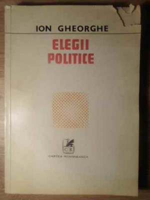 ELEGII POLITICE-ION GHEORGHE foto