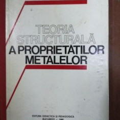 Teoria structurala a proprietatilor metalelor- N. Geru