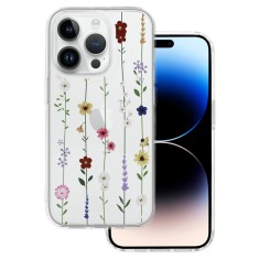 Husa de protectie Tel Protect, functia MagSafe, model Floral, pentru iPhone 15 Plus