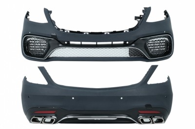 Pachet Exterior Mercedes S-Class W222 Facelift (2013-08.2020) S63 Design Performance AutoTuning foto
