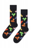 Happy Socks sosete x Elton John Disco Shoes culoarea negru