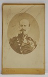 FOTOGRAF A.F. CZIHAK , VIENA , GENERAL LOUIS - JULES TROCHU ( 1815 - 1896 ) , FOTOGRAFIE C.D.V , A DOUA JUMATATE A SEC. XIX