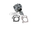 Set Motor Cross 110-125cc, 54mm, 4 Timpi, Racire Aer - Cilindru, Piston, Segmenti - Kit Reconditionare Motor Scuter/Motocicleta