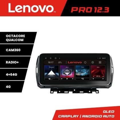 Navigatie Citroen C5 Aircross Lenovo PRO 4+64 12.3 inch qled android 4G DSP gps internet Kit-aircross CarStore Technology