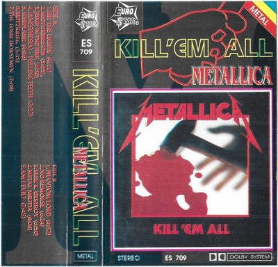 Casetă audio Metallica &amp;lrm;&amp;ndash; Kill&amp;#039;em All foto