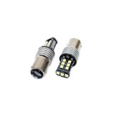 Bec auto LED Canbus BA15D P21W/5W, 12-24V, 7.5W , 15 SMD, Vertex set 2 buc. AutoDrive ProParts