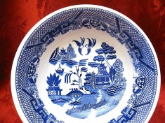 BOL / CASTRON PORTELAN ENGLEZESC IRONSTONE WARE 23 CM