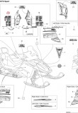 Abtibild Ski Doo MX-Z 380F 2006, Nr. 11, Cod MX_NEW 516003024SK
