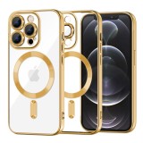Techsuit - Luxury Crystal MagSafe - iPhone 12 Pro - Gold