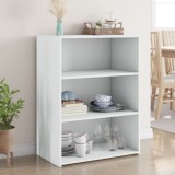 VidaXL Dulap, alb, 70x41x93 cm, lemn prelucrat