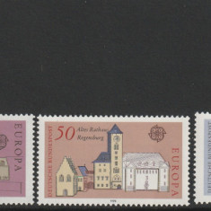 Germania,Bundespost 1978--Europa CEPT,serie 3 valori dantelate,MNH,Mi.969-971