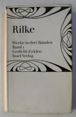 RILKE - WERKE , BAND I - GEDICHT - ZYKLEN , 1966 foto