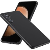 Husa compatibila cu Samsung Galaxy S23 FE, ultra subtire, husa de protectie moale TPU rezistenta la socuri pentru Samsung Galaxy S23 FE - Negru, ALC MOBILE