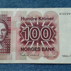 100 Kroner 1994 Norvegia / coroane seria 6122200159